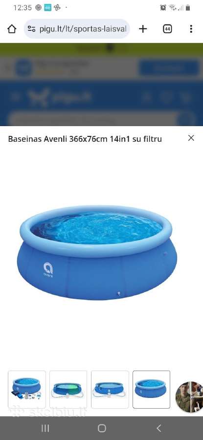 Baseinas, Avenli su vandens filtru - nuotraukos Nr. 5