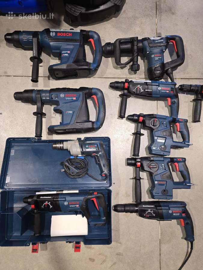 Bosch Gnh 18v-64 Md Viniakales Gnb 18v-38 - nuotraukos Nr. 8