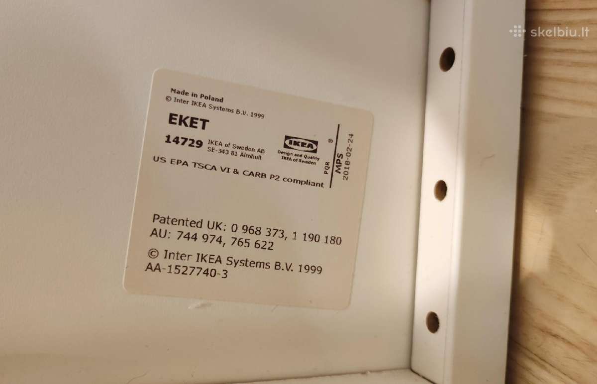 Ikea spinta Eket - nuotraukos Nr. 3