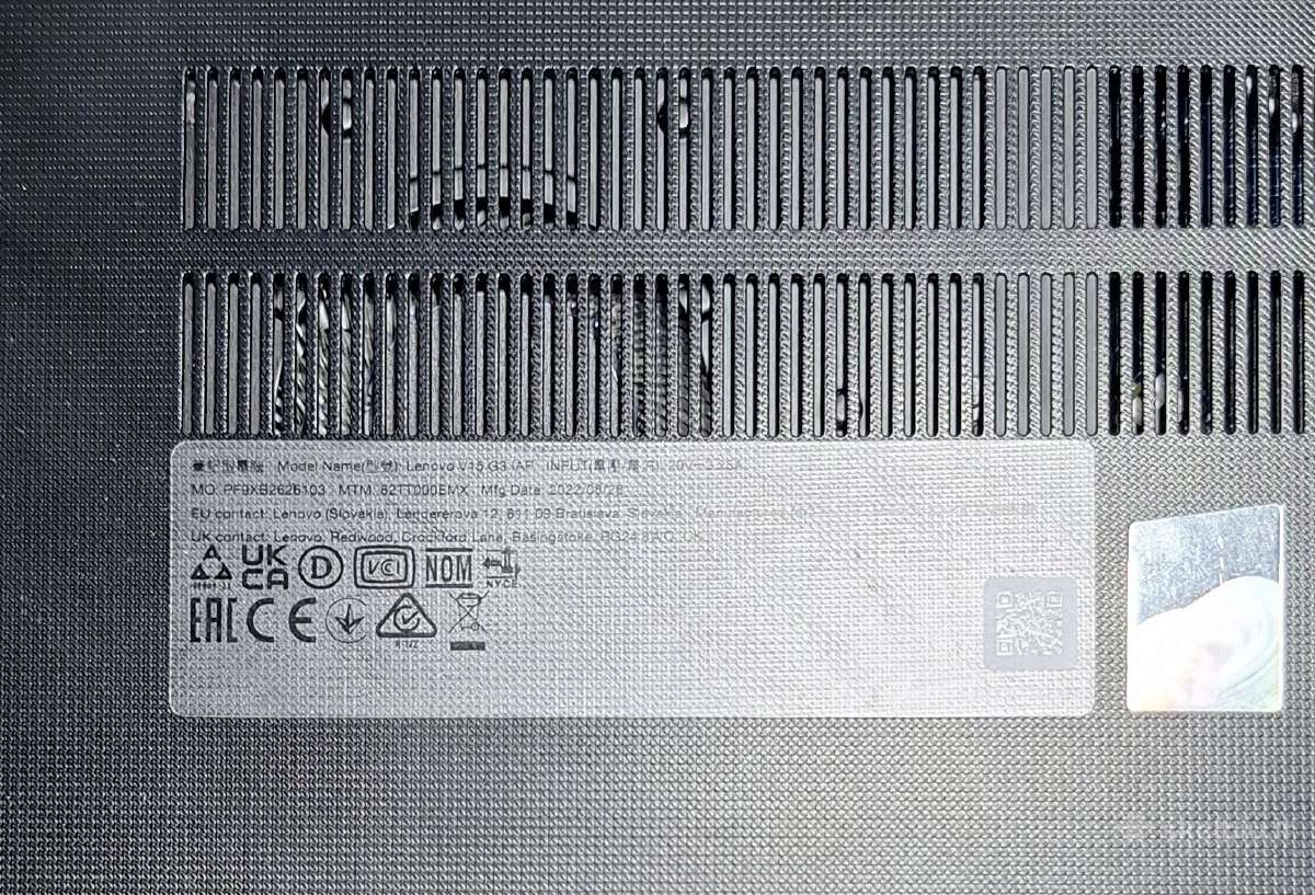 Nešiojamas kompiuteris Lenovo V15 G3 iap - nuotraukos Nr. 7