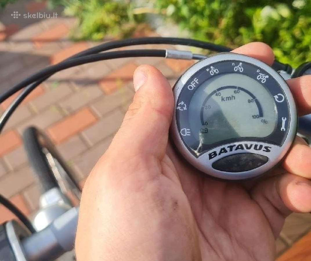 Elektrinis dviratis Batavus 24v, 7 greičiai, 28" - nuotraukos Nr. 4