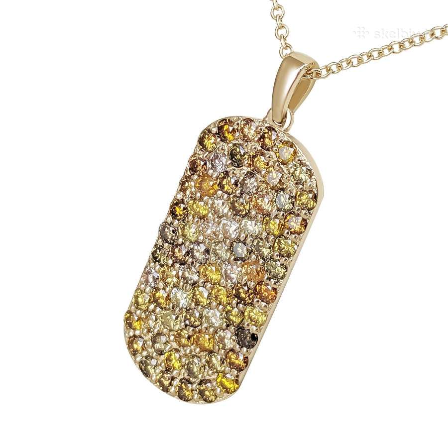 Didelis pakabukas su deimantais (1,43ct) - nuotraukos Nr. 6