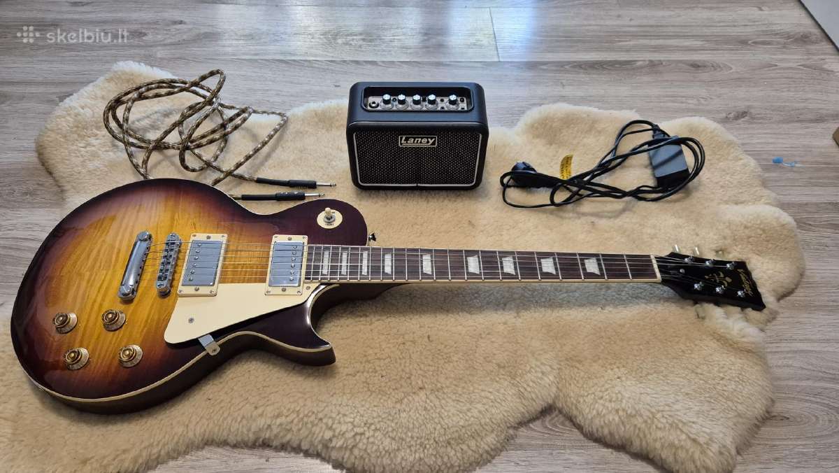Vintage V100 gitara + amp - nuotraukos Nr. 2
