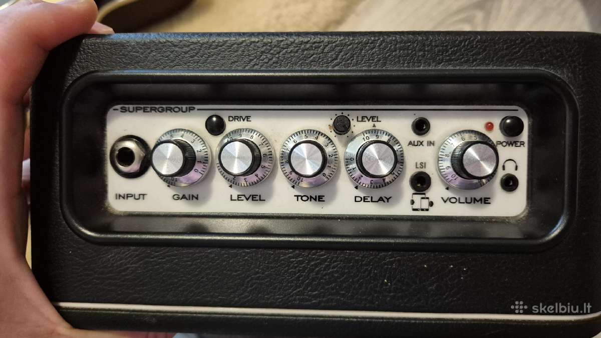 Vintage V100 gitara + amp - nuotraukos Nr. 3
