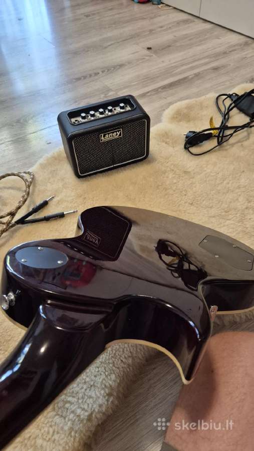 Vintage V100 gitara + amp - nuotraukos Nr. 7