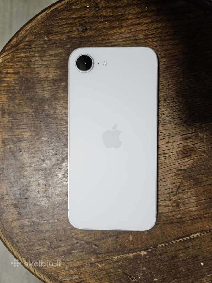 Apple iPhone 16e 128gb Baltas White - nuotraukos Nr. 2