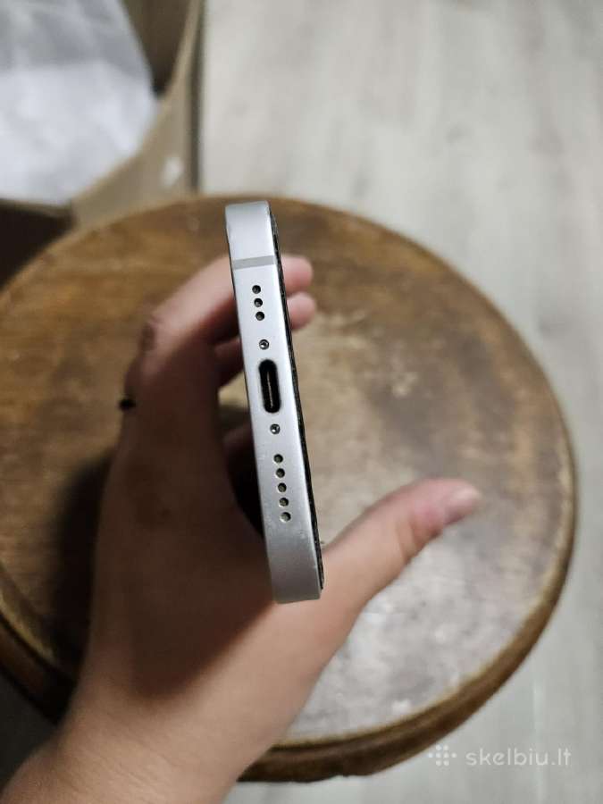 Apple iPhone 16e 128gb Baltas White - nuotraukos Nr. 3