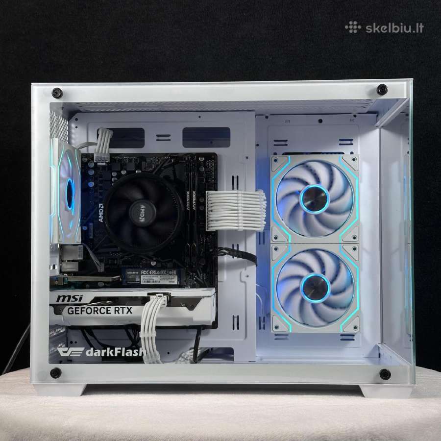 Naujas žaidimų kompiuteris Ryzen 5 rtx 5060 WiFi - nuotraukos Nr. 5