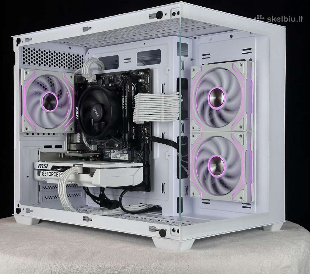 Naujas žaidimų kompiuteris Ryzen 5 rtx 5060 WiFi - nuotraukos Nr. 2
