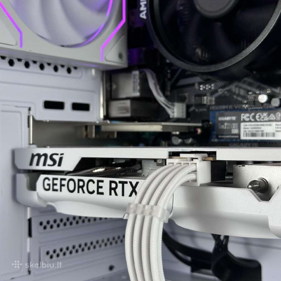 Naujas žaidimų kompiuteris Ryzen 5 rtx 5060 WiFi - nuotraukos Nr. 7