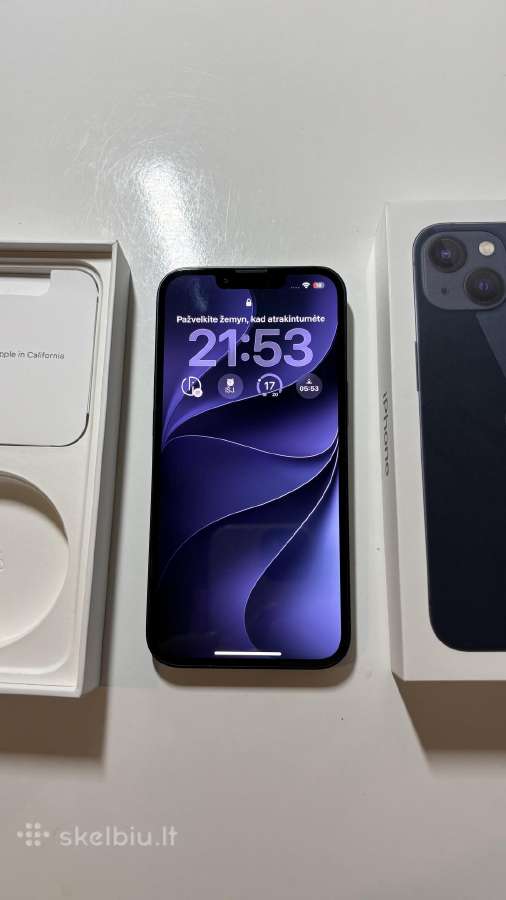 Apple iPhone 13 128gb Midnight - nuotraukos Nr. 2