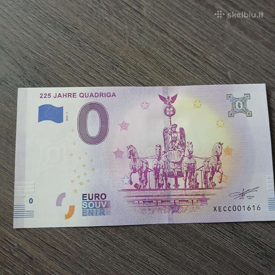 Suvenyriniai 0 eurų banknotai Unc 2018/19 m. - nuotraukos Nr. 13