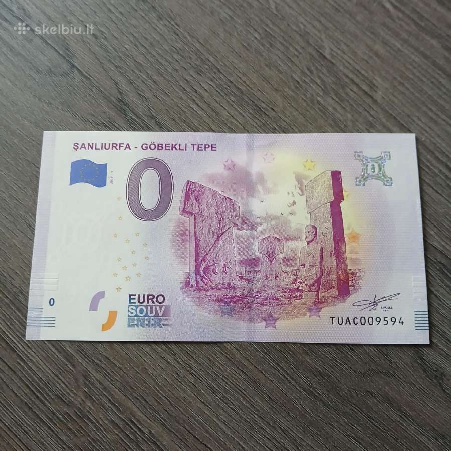 Suvenyriniai 0 eurų banknotai Unc 2018/19 m. - nuotraukos Nr. 14