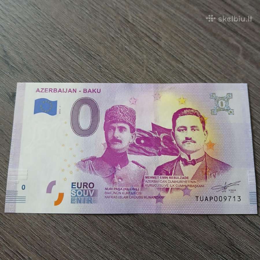 Suvenyriniai 0 eurų banknotai Unc 2018/19 m. - nuotraukos Nr. 19