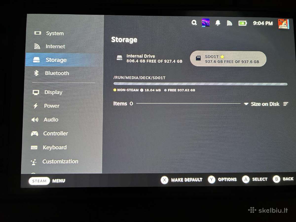 Steam Deck Oled 1tb + 1tb Sd - nuotraukos Nr. 4