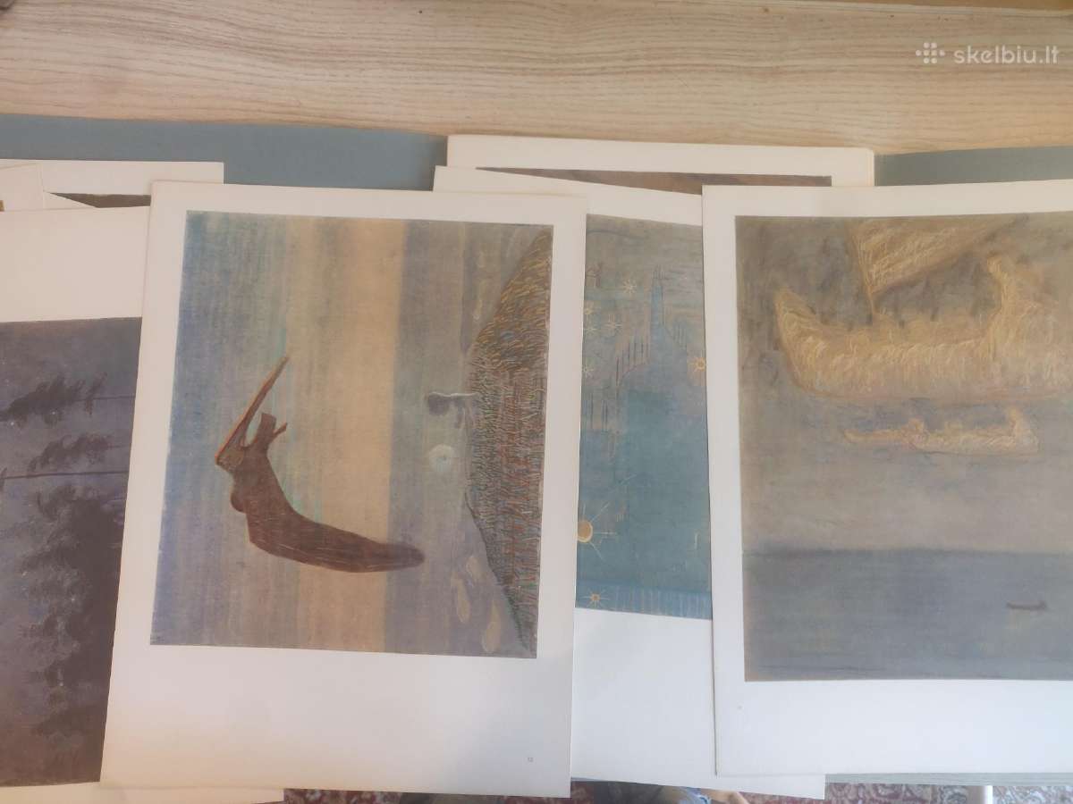 M. K. Čiurlionis. Reprodukcijos 1968m. - nuotraukos Nr. 5
