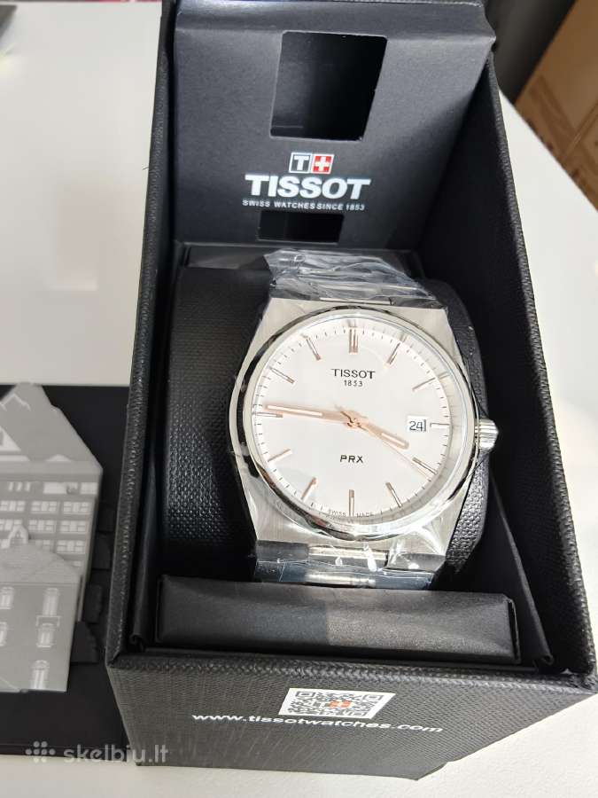 Naujas originalus Tissot Prx 100 40mm - nuotraukos Nr. 5