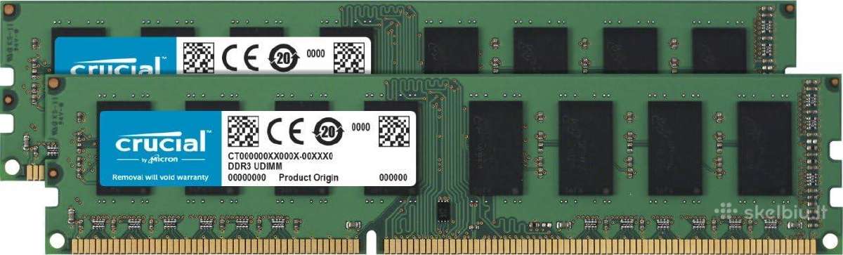 Ddr2-3-4 - 8gb RAM ir 4/2gb - nuotraukos Nr. 5