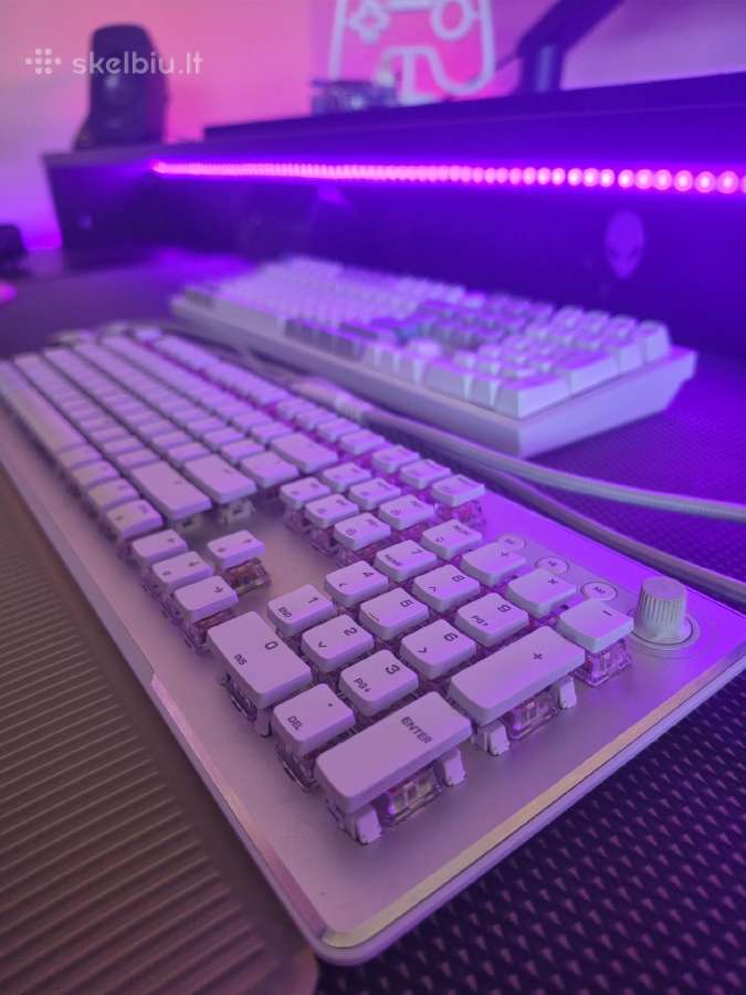 Roccat Vulcan 2 Max arctic white - nuotraukos Nr. 2