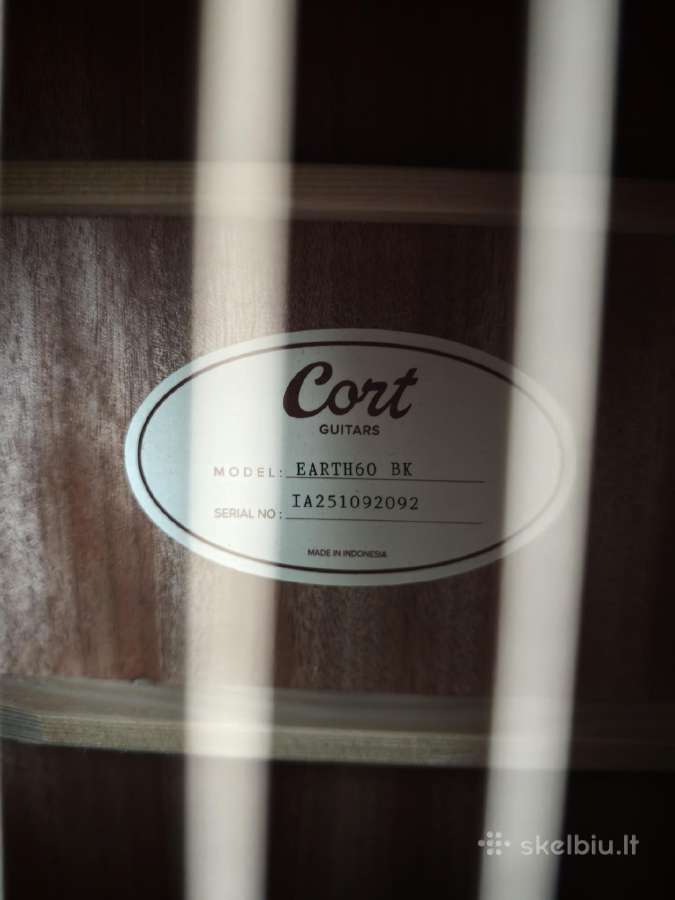 Gitara earth 60 Bk - nuotraukos Nr. 5