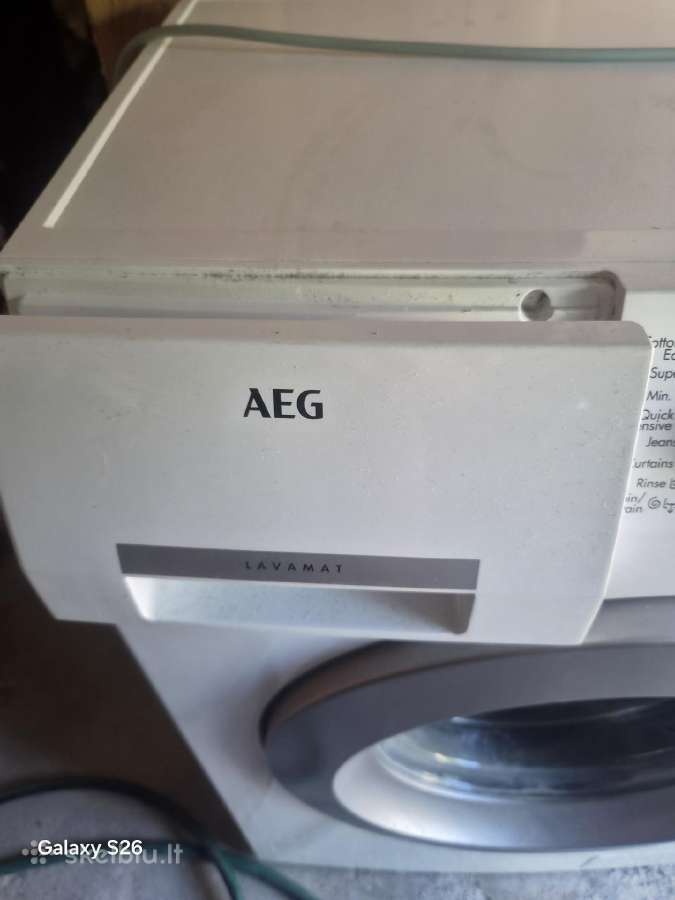 Aeg skalbimo mašina su defektu - nuotraukos Nr. 9