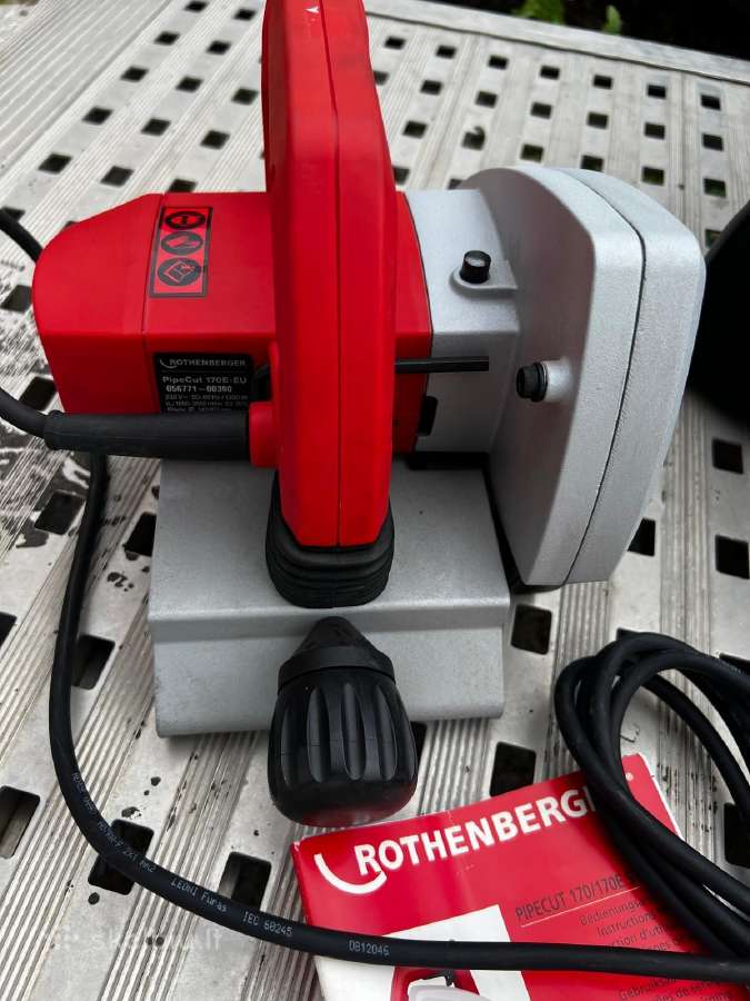 Rothenberger Exact Pipecut 170e vamzdžių pjov. - nuotraukos Nr. 3