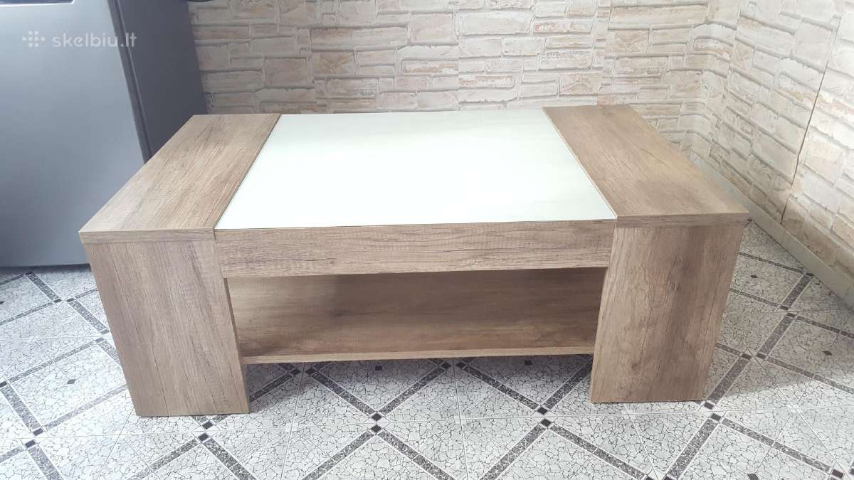 Parduodu svetainės stalą 120x70x45 - nuotraukos Nr. 4