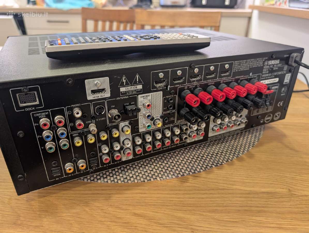 Yamaha Rx-v667 - nuotraukos Nr. 2