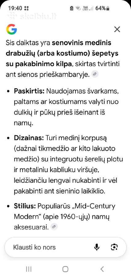 Interjero detalės - nuotraukos Nr. 8