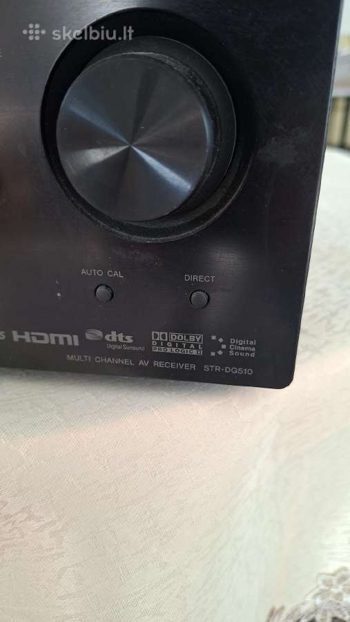 Cav a8 m stiprintuvas ir Sony Str-dg 510 - nuotraukos Nr. 9
