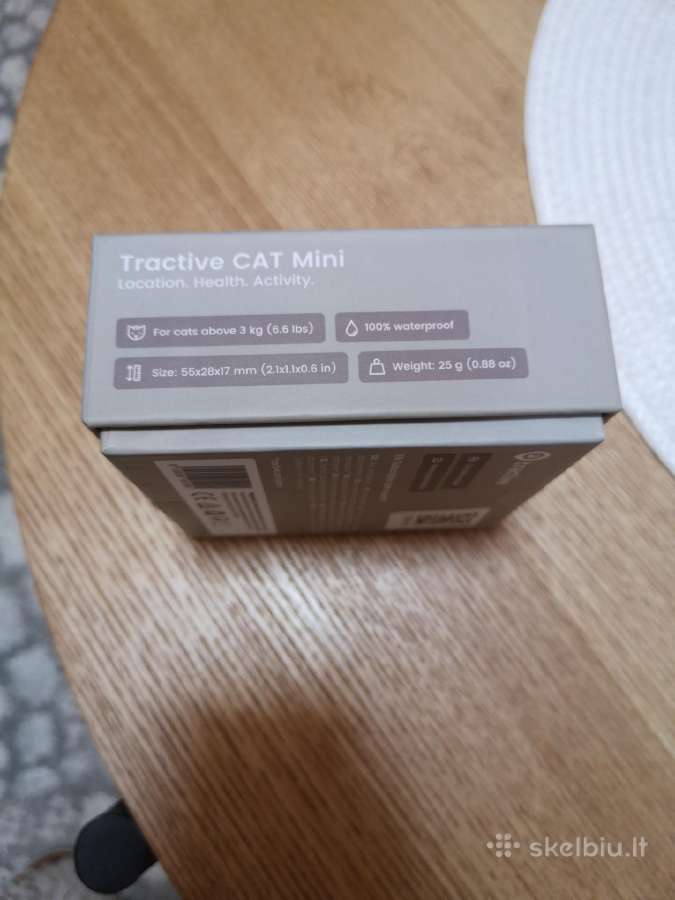 GPS sekiklis Tractive Cat Mini. - nuotraukos Nr. 2