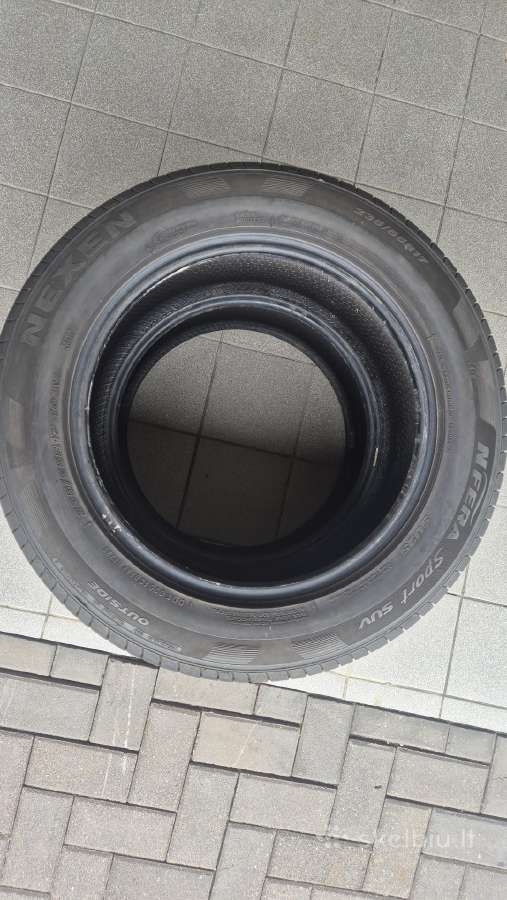 Dvi geros vasarinės 235/55 R17 Nexen - nuotraukos Nr. 4
