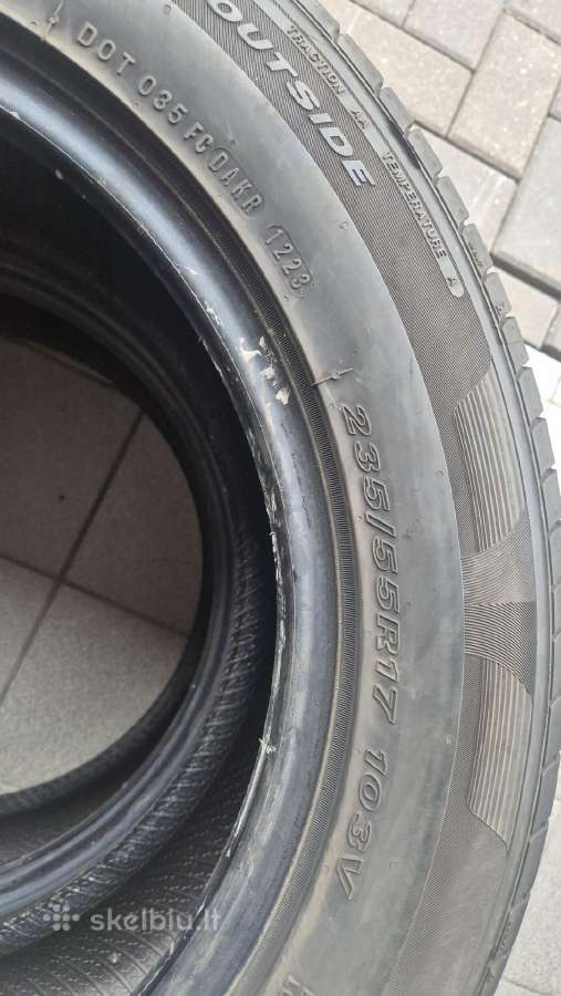 Dvi geros vasarinės 235/55 R17 Nexen - nuotraukos Nr. 6