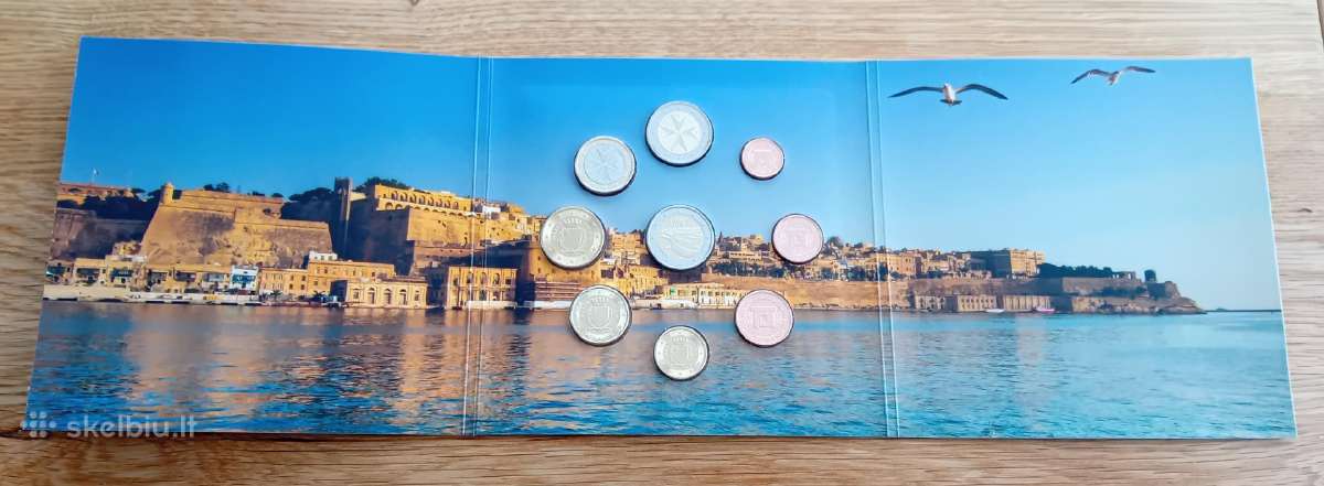Malta 2026 monetų setas su 2€ Valetos tvirtovė Bu - nuotraukos Nr. 2