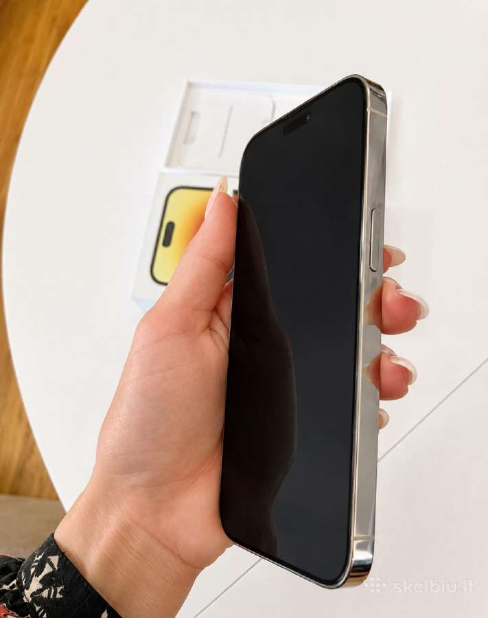 iPhone 14pro white gold 128gb - nuotraukos Nr. 6