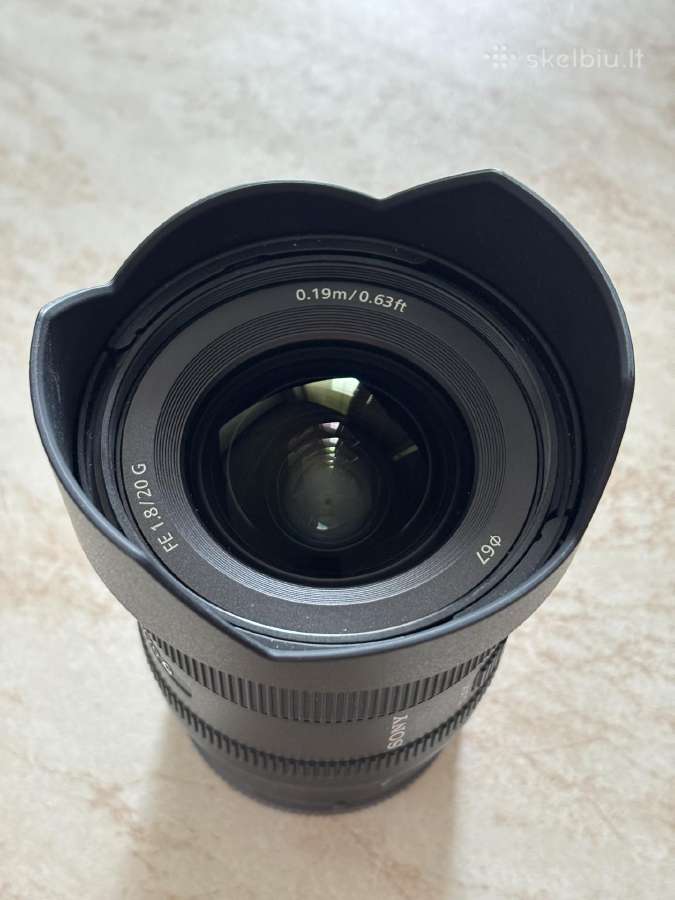 Sony Fe 20mm F1.8 G - nuotraukos Nr. 3