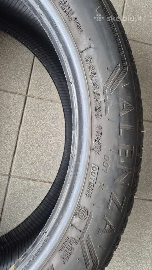 Vasarinės 245/45 R20 ir 275/40 R20 Bridgestone - nuotraukos Nr. 10