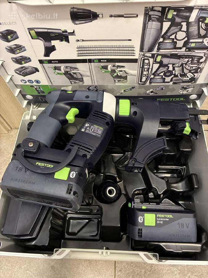 Gipso Suktukas Festool Dwc 18-4500 - nuotraukos Nr. 3