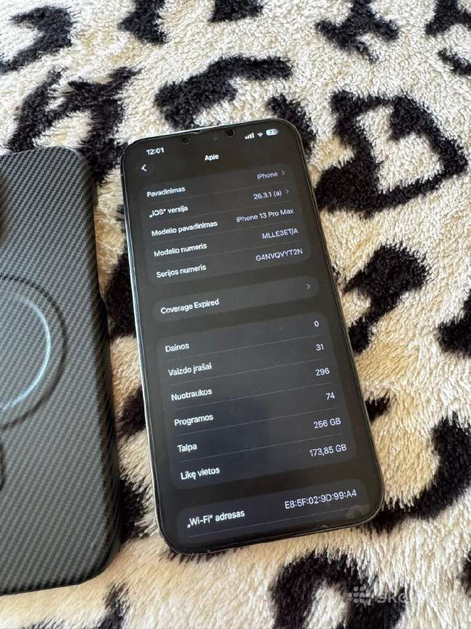 iPhone 13 pro max 256gb - nuotraukos Nr. 3