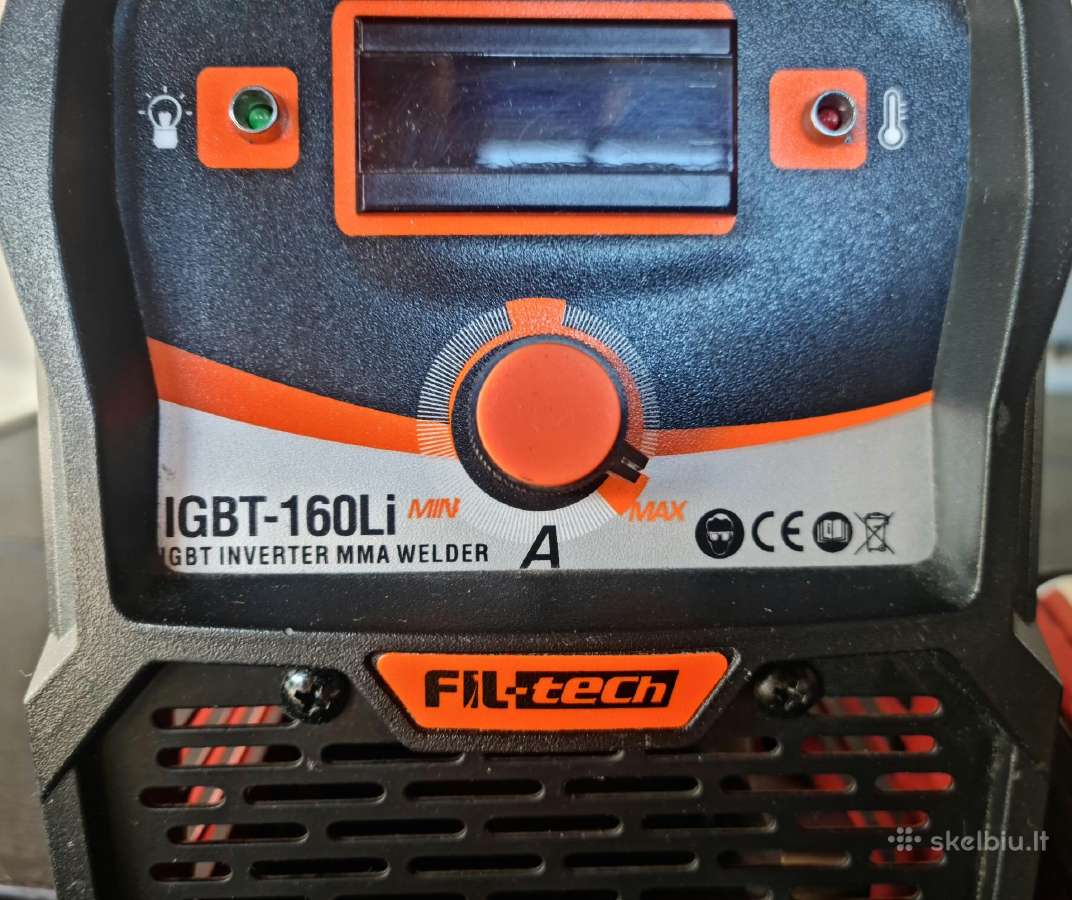 Suvirinimo aparatas Fil-tech Igbt-160 Li - nuotraukos Nr. 2