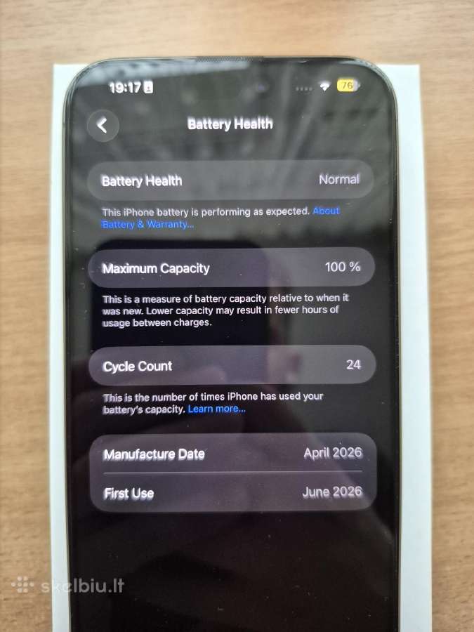 iPhone 15 Pro Max 256gb - nuotraukos Nr. 7