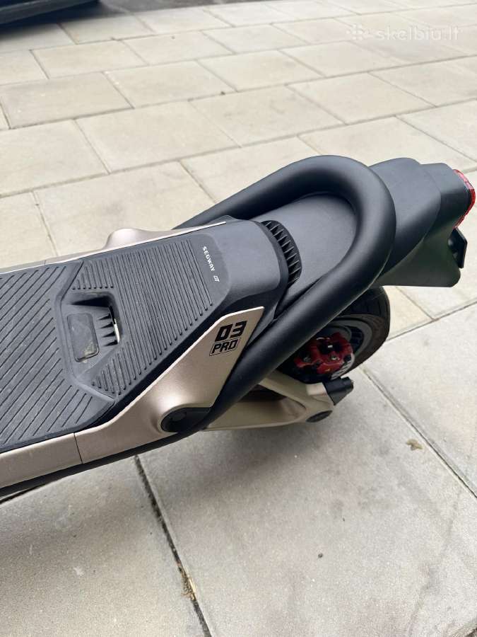 Elektrinis paspirtukas Segway Gt3 pro - nuotraukos Nr. 13