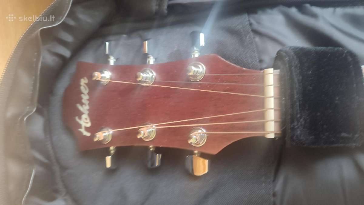 Gitara Hohner Hw300 akustinė su Proel dėklu - nuotraukos Nr. 2