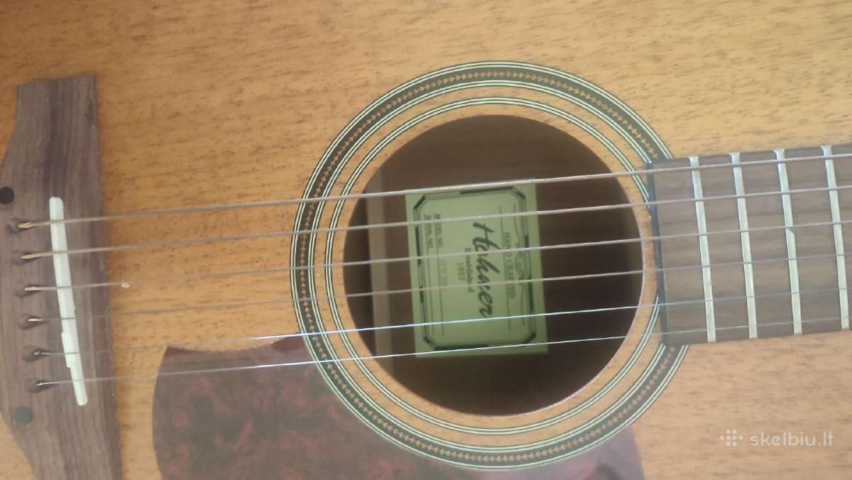 Gitara Hohner Hw300 akustinė su Proel dėklu - nuotraukos Nr. 3