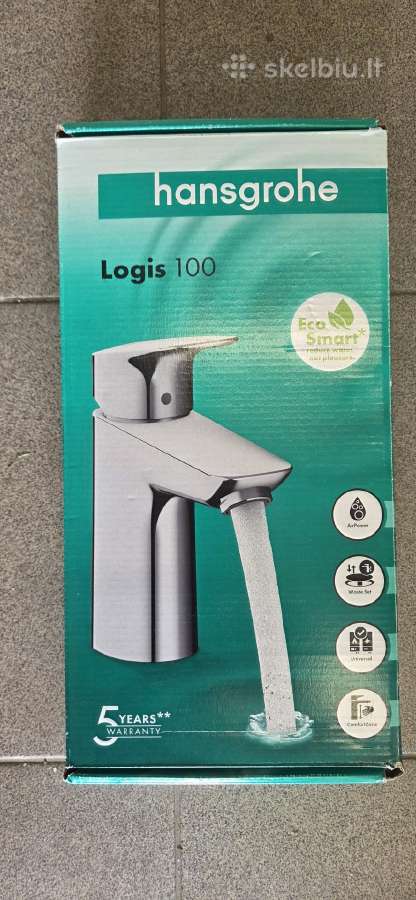 Maišytuvas praustuvui Hansgrohe Logis 100 - nuotraukos Nr. 4