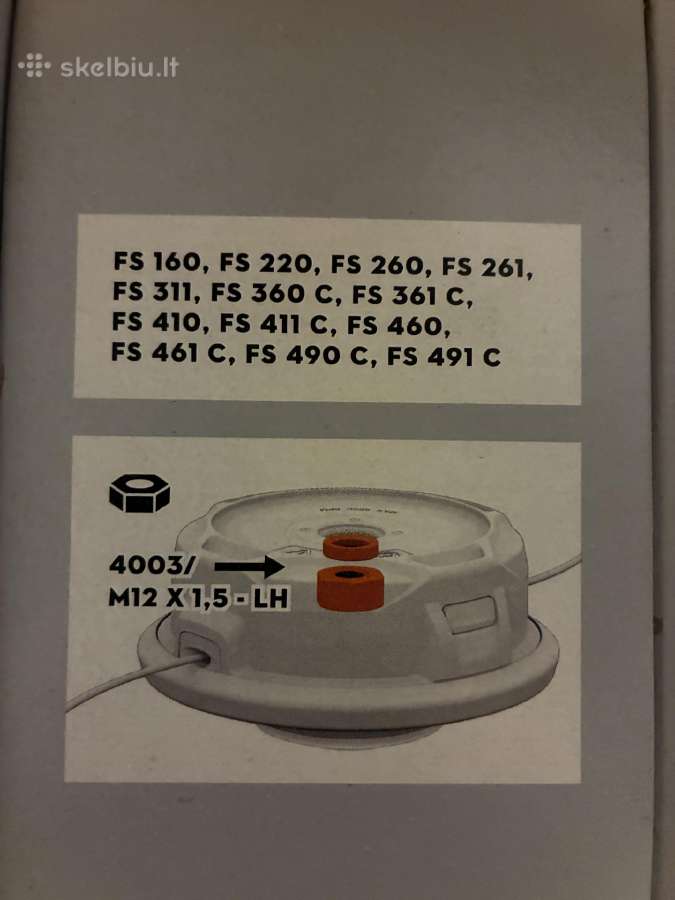Parduodu stihl autocut 46-2 trimerio galvas - nuotraukos Nr. 3