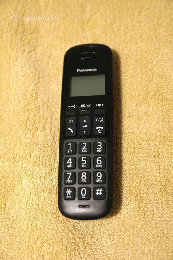Belaidis namų telefonas Panasonic Kx-tgb610e - nuotraukos Nr. 3