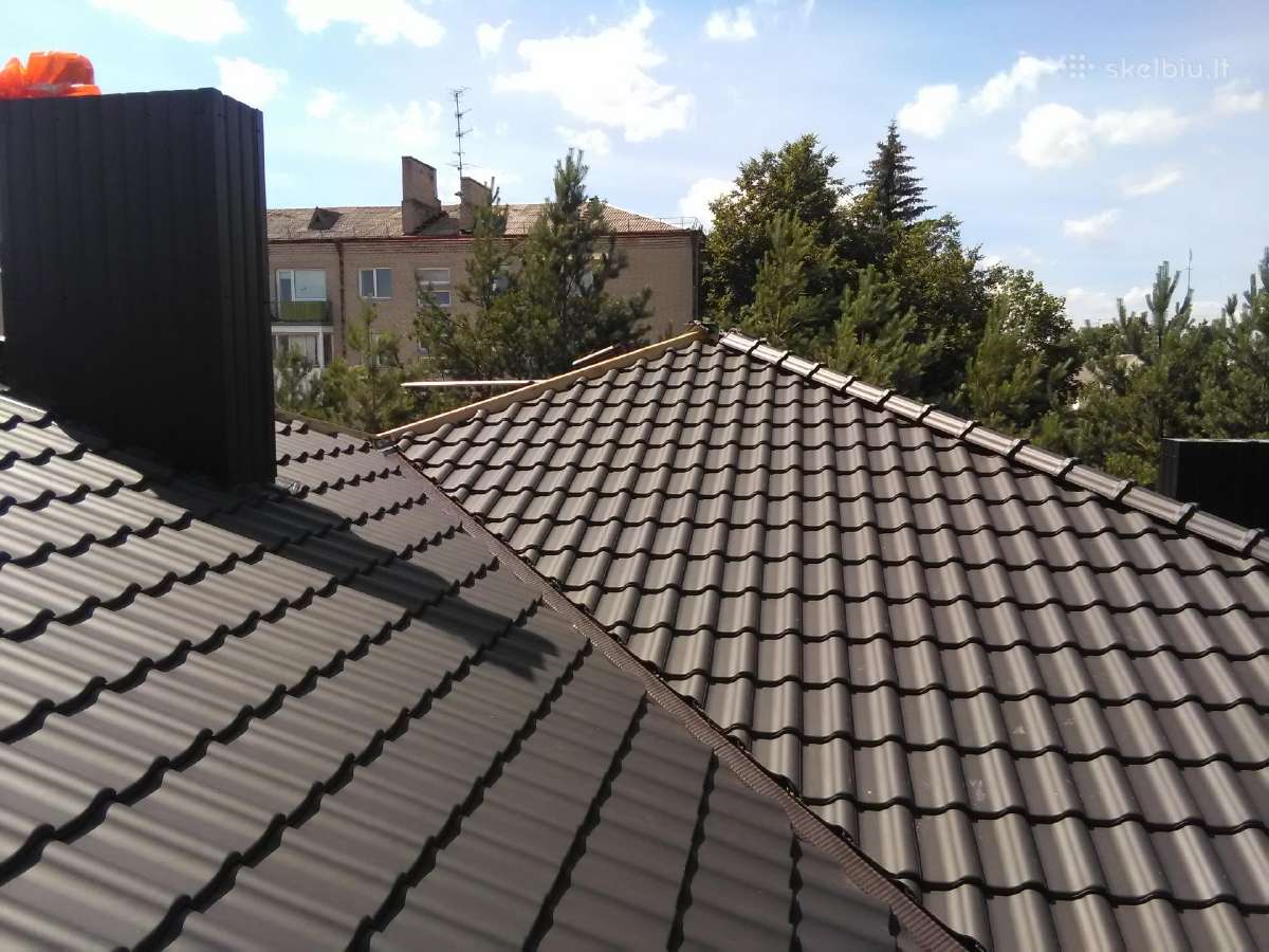 Stogdengiaišlaitiniu stogu montavimas - nuotraukos Nr. 7