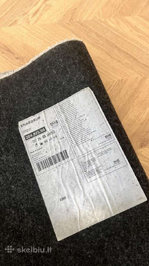Pilkas Ikea kilimas - nuotraukos Nr. 3