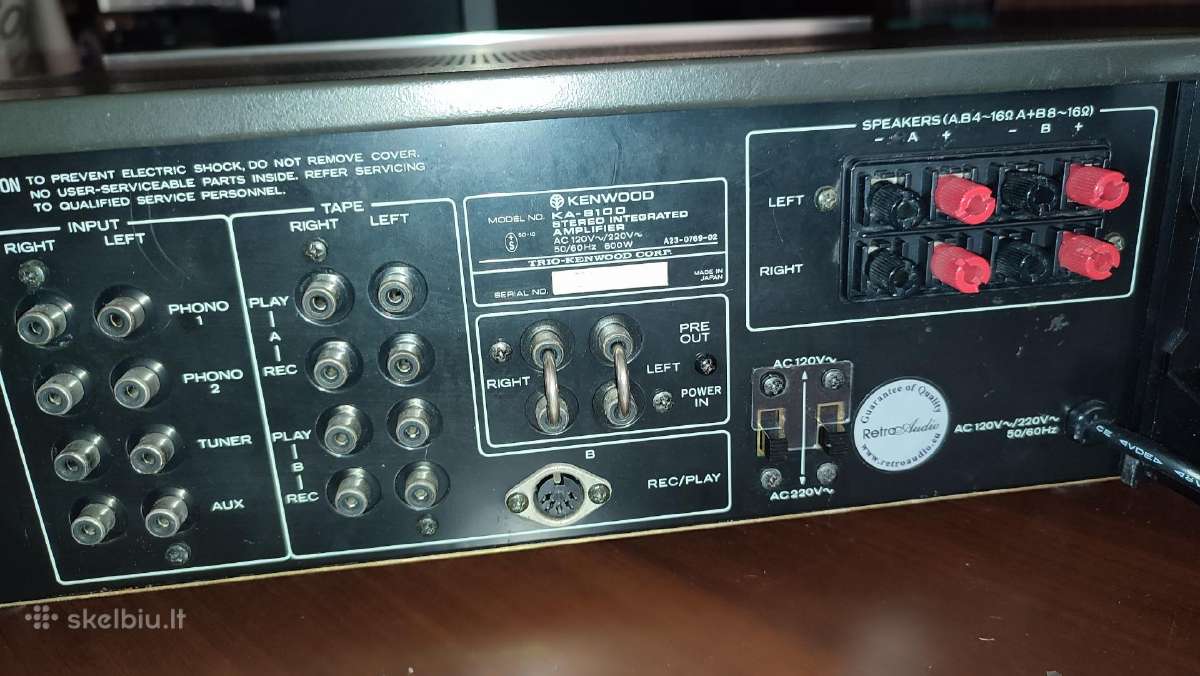 Kenwood Ka 8100 - nuotraukos Nr. 4